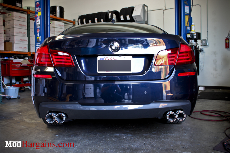 *Remus Ssport Quad Exhaust w/ 84mm or 90mm Tips for 2011+ BMW 535i [F10 ...